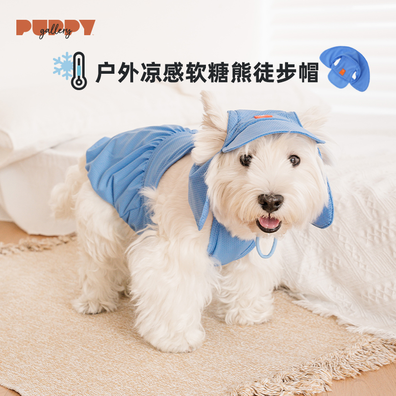 韩国puppygallery软糖熊徒步帽子
