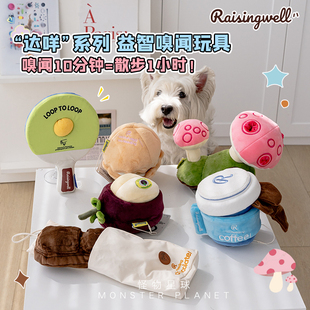 Raisingwell狗玩具达咩系列益智趣味发声玩具藏食嗅闻解闷防拆家