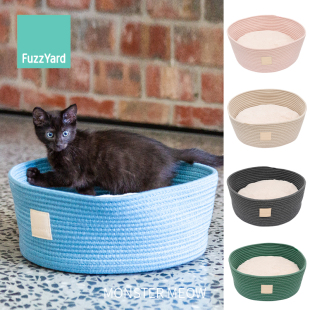 Life猫窝编织猫篮窝宠物猫咪耐磨四季 Fuzzyard 通用猫床芙滋雅