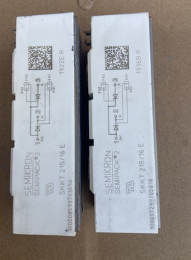 SKKT215/16E SKKT162/16E德国赛米控 软启动可控硅 后极可控硅