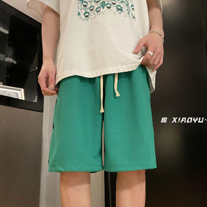 XZ616 夏季新款华夫格排扣短裤五分裤 TY321 P30控39图片