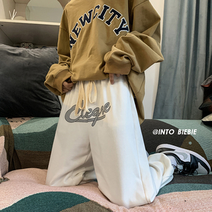 春季新款宽松百搭休闲九分休闲裤卫裤 TY235 P45控58图片