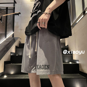 XZ616 夏季新款双层网眼冰丝篮球裤 TY353 P35控48图片