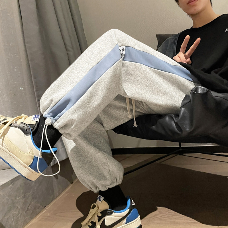 主推春季新款韩版百搭休闲九分裤卫裤TY240B青少年,男装休闲裤,星座512A（原616）