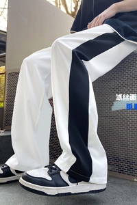 XZ616 夏季新款冰丝薄款百搭休闲裤 TY318 P45控58图片