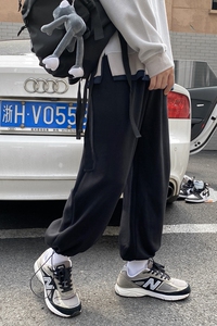 早秋宽松百搭纯版休闲九分卫裤 TY028 P45 控58图片