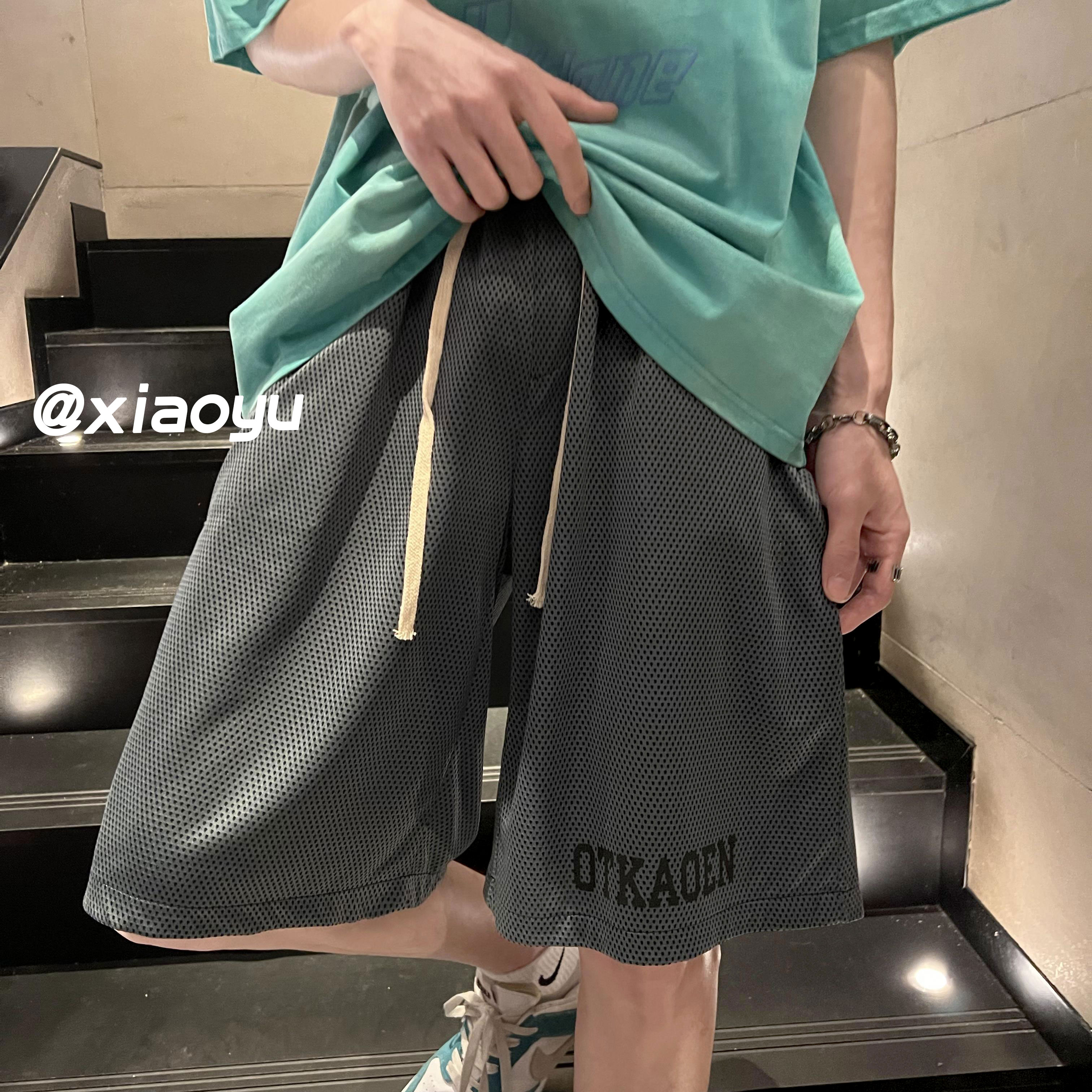 XZ616 夏季新款双层网眼冰丝篮球裤 TY353 P35控48图片