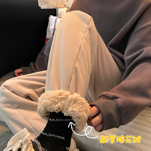 大码现货！冬季爆款羊羔绒休闲裤加绒加厚主推款 TY888 P55控68图片