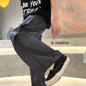 XZ616 春夏季新款假两件扣子西装裤 TY316 P55控68图片