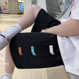 XZ616夏季新款贴标针织短裤休闲五分裤TY330P35控48，男装休闲裤，星座512A（原616）