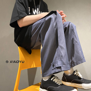 XZ616 春夏季新款假两件扣子西装裤 TY316 P55控68图片