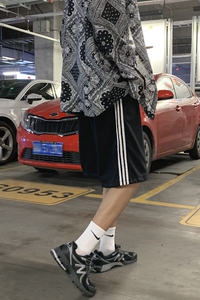 夏季宽松百搭三条扛短裤休闲五分裤 TY139 P35控48图片