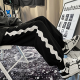 XZ616秋季新款印花潮牌抽绳休闲卫裤TY230P45控价58，男装休闲裤，星座512A（原616）