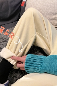 冬季新款加绒加厚灯芯绒束脚裤  TY247图片