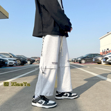 2024春季新款韩版百搭休闲九分卫裤直筒裤TY303P55控68，男装休闲裤，星座512A（原616）