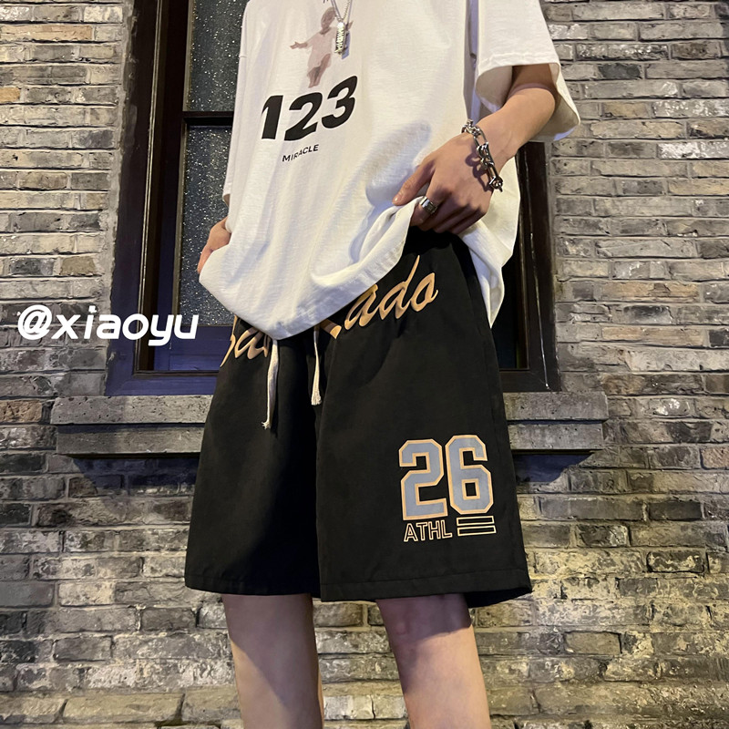 XZ616夏季新款宽松百搭发泡字母篮球裤TY349P35控49,男装休闲裤,星座512A（原616）