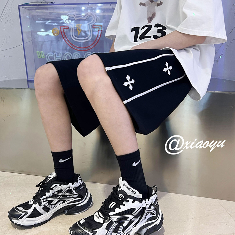 XZ616夏季新款拼接印花短裤五分裤TY335P45控55,男装休闲裤,星座512A（原616）