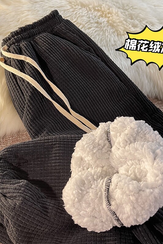 冬季新款羊羔绒玉米粒加绒加厚保暖休闲裤XZ616-TY245,男装休闲裤,星座512A（原616）
