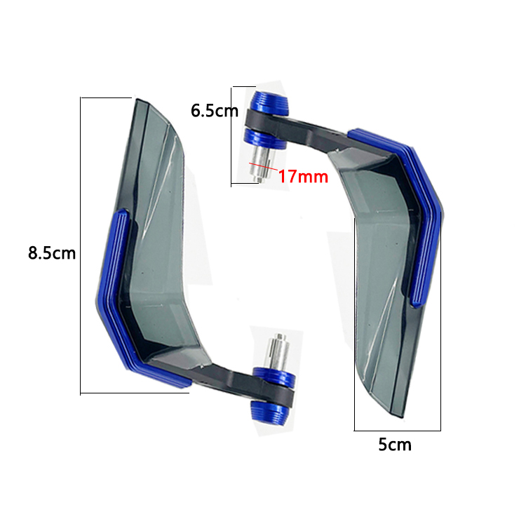 摩托车改装牛角挡风护手 电动车手把车把保护防风保护罩电摩通用