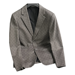 730/XZ88026/P175羊毛混纺西服外套男商务休闲单西上衣暗纹灯芯绒图片