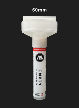 MOLOTOW  711EM/ 60mm涂鸦 马克笔 油漆笔 空笔 平头高流量签名笔