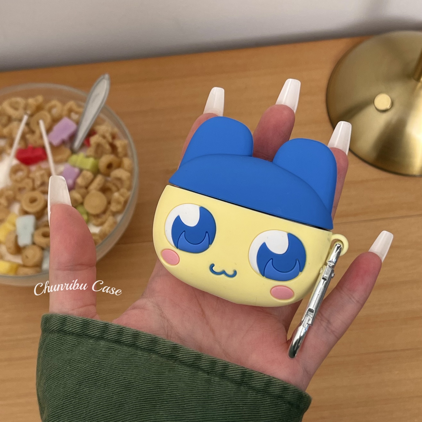 春日部防卫队Fighting｜日韩ins风可爱卡通硅胶拓麻歌子适用苹果airpods1/2/3/4无线蓝牙耳机保护套防摔pro