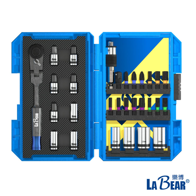 LABEAR多功能棘轮扳手组套