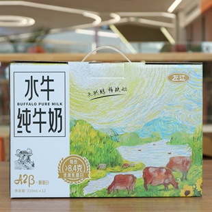 左江水牛纯牛奶瓶装即饮早餐牛奶开袋即饮盒装春节串门伴手礼
