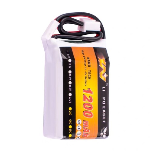 RC遥控车1/24改装大容量锂电池7.4V 1200mAh 25C 2S车模航模电池