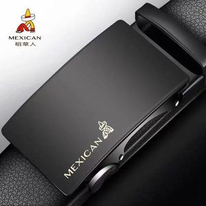 稻草人自动扣皮带男真皮裤腰带学生中青年商务时尚潮流百搭皮带