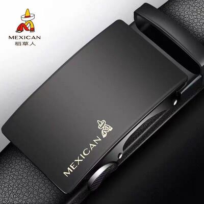 男商务真皮合金休闲百搭皮带腰带