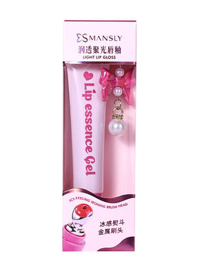 曼诗丽润透聚光唇釉水光镜面金属刷头低饱和伪素颜唇彩唇泥女彩妆