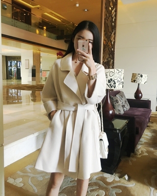 少女心爆棚！好柔好软！羊绒大衣