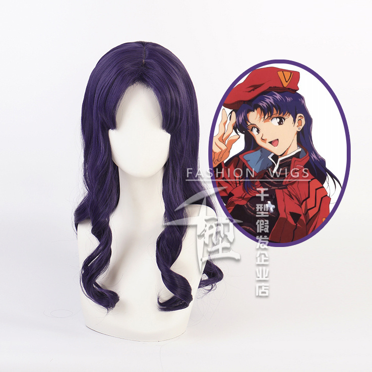 新世纪福音战士葛城美里cos假发