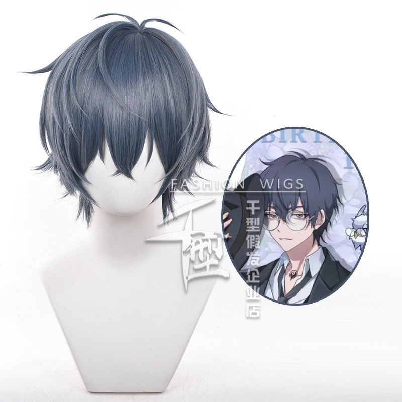 千型刘枭cosplay假发时光代理人