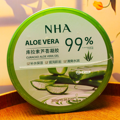 高纯度库拉索芦荟凝胶300g灌肤