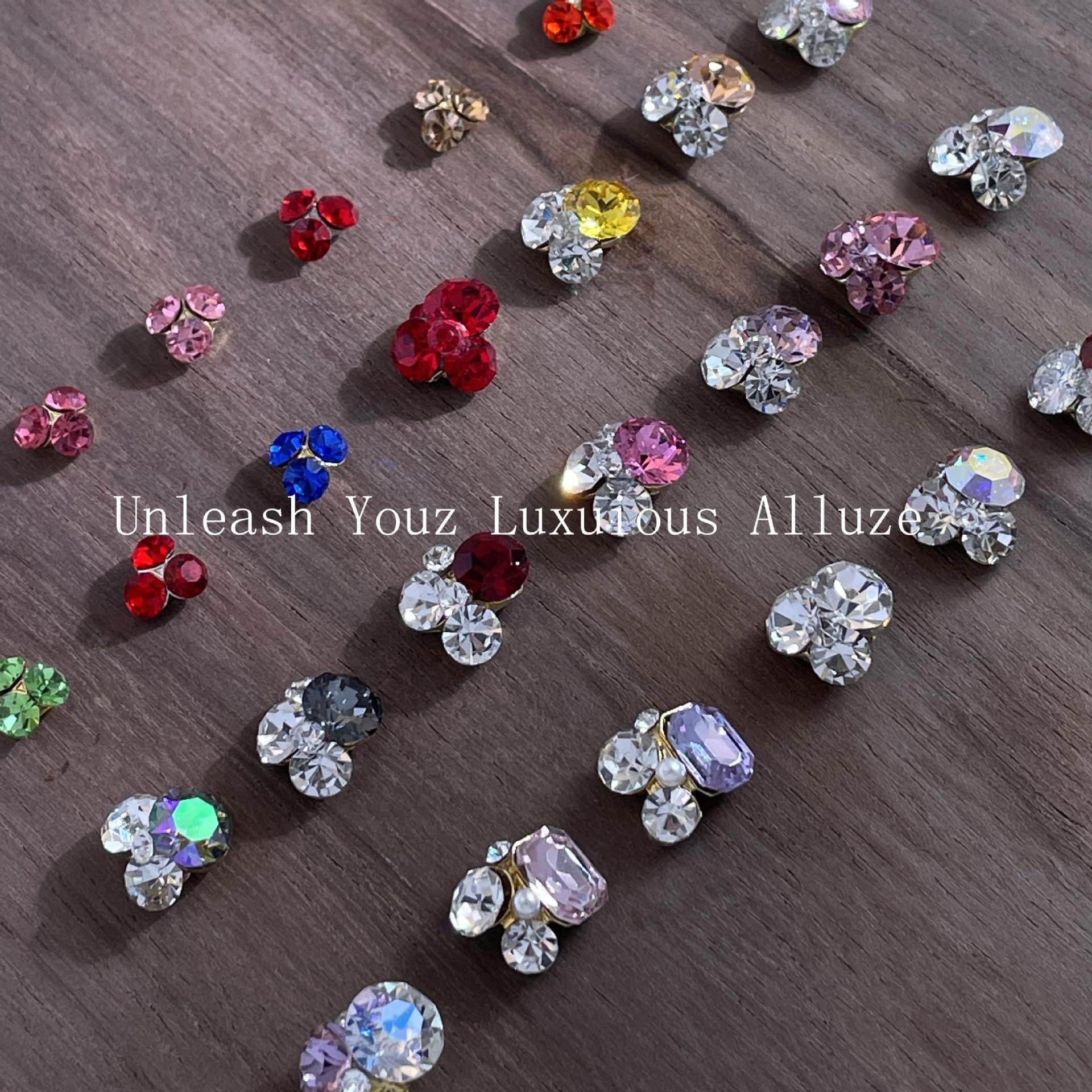 1颗455k9鸽子蛋无底托堆钻美甲饰品爆闪施华洛彩色超闪美甲堆钻球,彩妆/香水/美妆工具,指甲装饰,淘宝优惠券,粉丝福利购,淘宝优惠卷