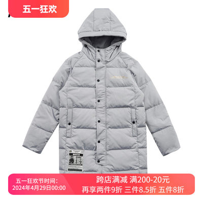 后型格中长羽绒服RESHAKE