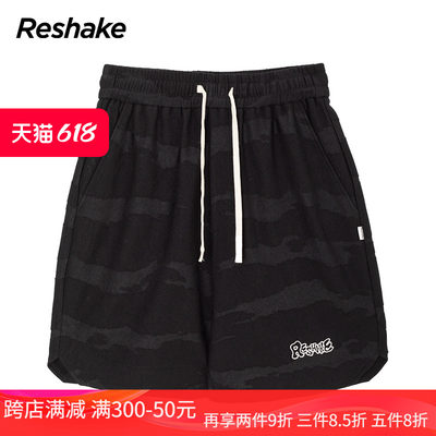 RESHAKE/后型格休闲短裤