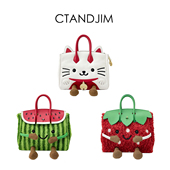斜挎包 CTANDJIM 敲可爱毛茸茸小精灵手提包 手袋