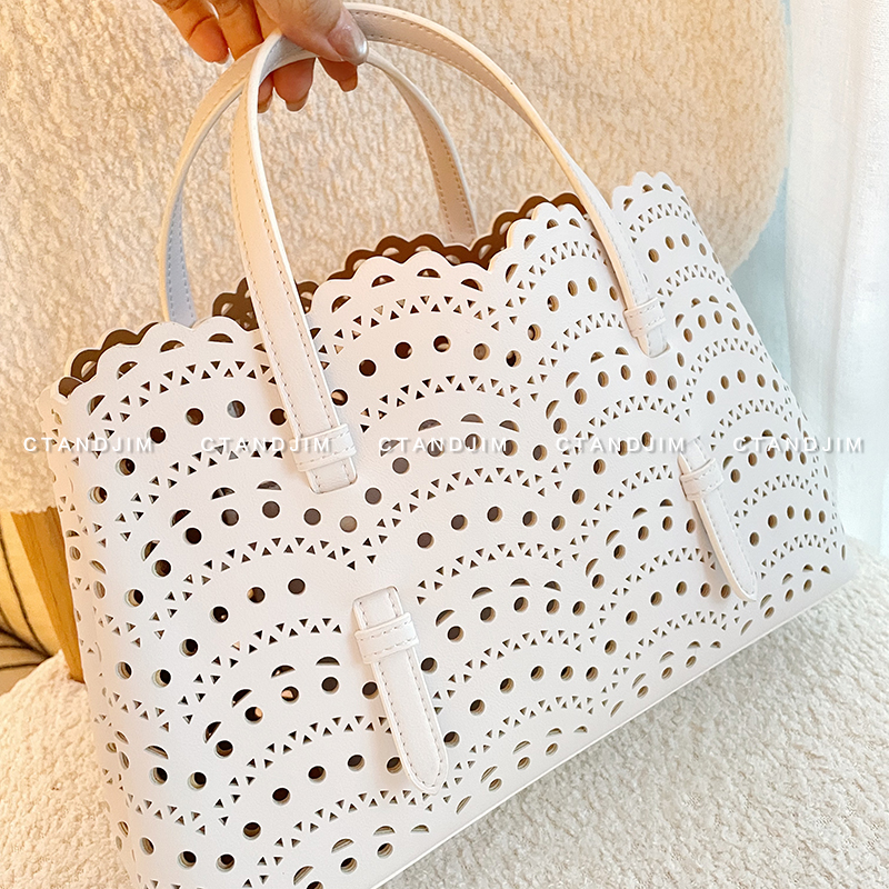 镂空手拎包托特包斜挎包