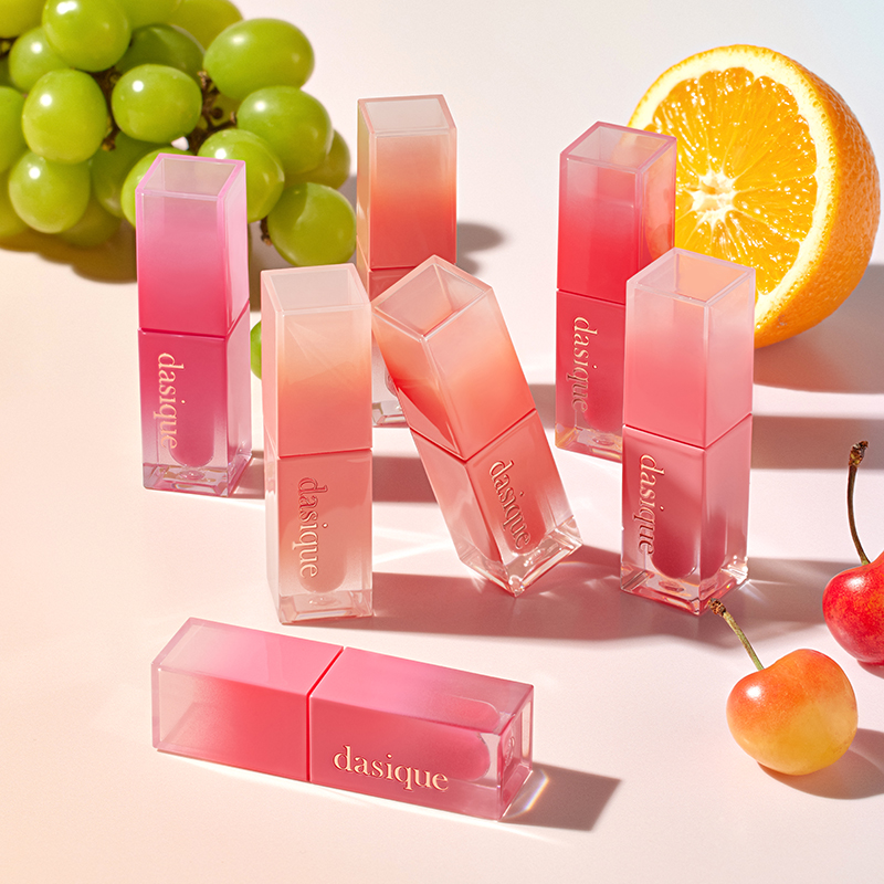韩国Dasique▲春季新品果汁冰唇釉淇淋玻璃镜面唇彩持久清透
