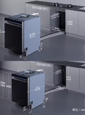 西门子SE45ZB25KC智净魔方15套灶下洗碗机晶蕾烘干外观有轻微瑕疵