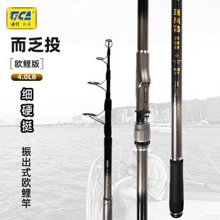 迪佳而乏投欧鲤钓竿大导环库钓远投超硬4磅carp竿欧式大物鱼竿