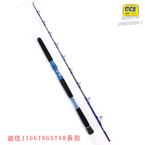 迪佳钓竿 JIGGING STAR(CASTING)1.65米 铁板路亚竿 渔具