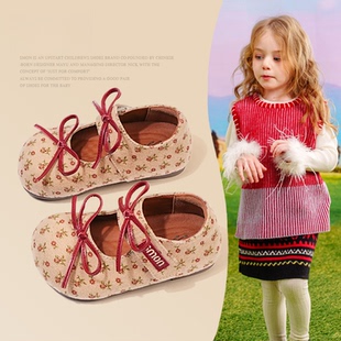 女宝宝学步鞋春秋款软底轻便婴幼儿鞋可爱1一2-3岁女童鞋子小皮鞋