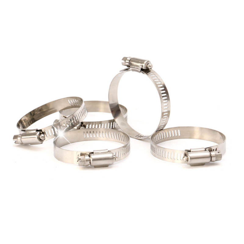 包邮不锈钢箍喉箍管箍管夹水管喉卡紧固件镀锌201伸缩固定车篮