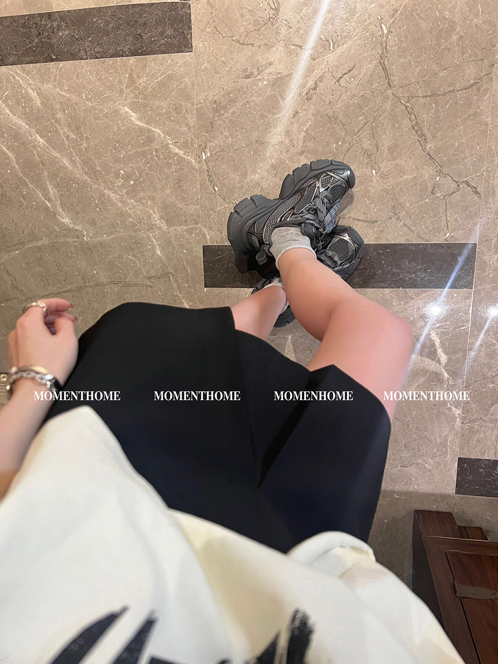 设计感裤裙MOMENTHOME百搭图片