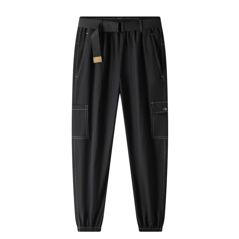 日系夏季新款休闲裤男抖音直播冰丝锦纶工装裤XXK2322-P70图片