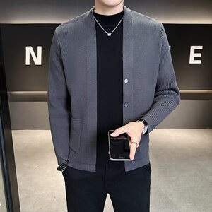 店主风 @针织开衫男 轻奢夹克 休闲外套主推KS24810-P70图片